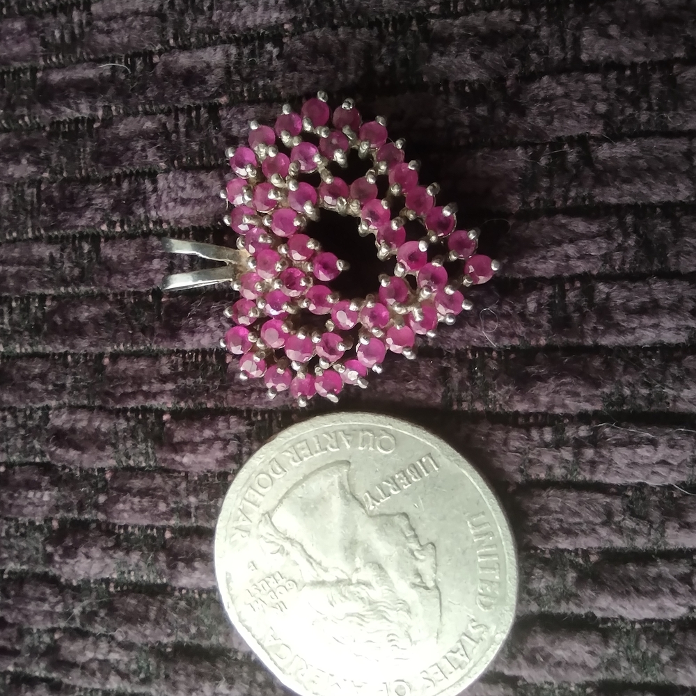 Elegant Pink Heart Pendant